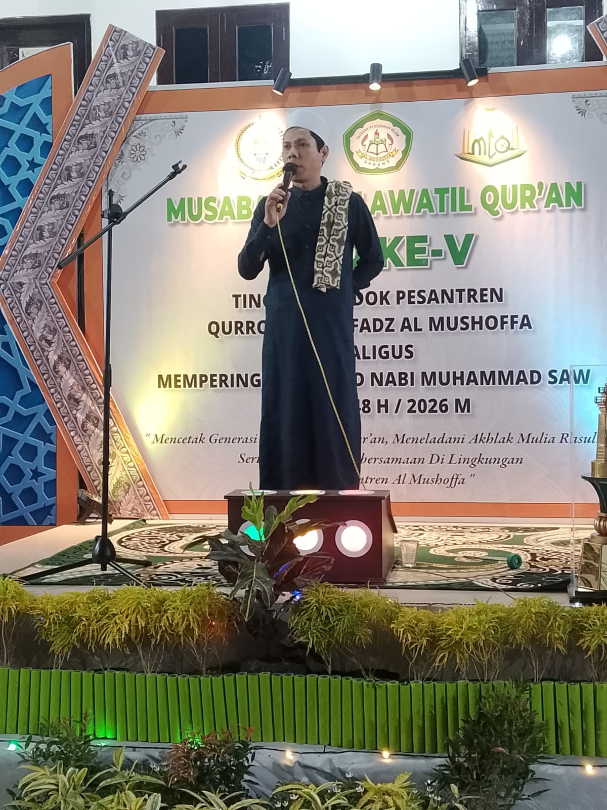 MTQ tingkat Santriwan Santriwati ponpes Qurro Wal Huffadz Al Mushofa (Musabaqah Tilawatil Qur’an) Ke - V
